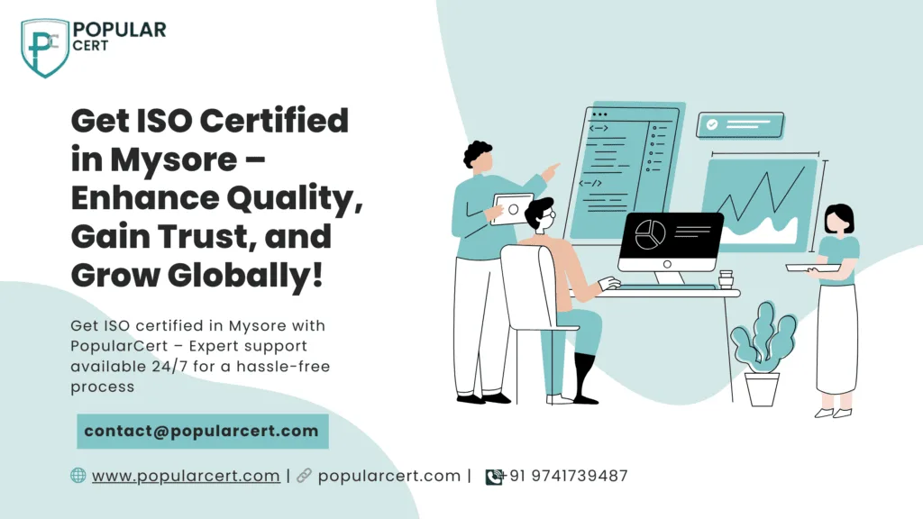 ISO certification In Mysore