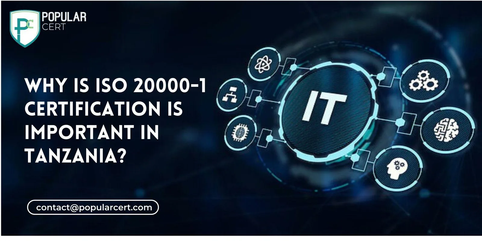 why is iso 20000-1 certification is important in tanzania?