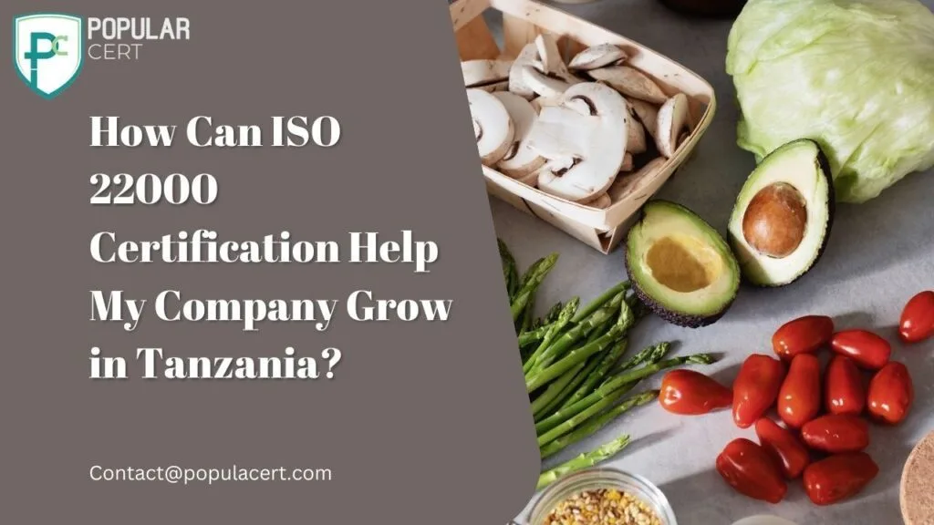 how can iso 22000 certification help my company grow in tanzania?