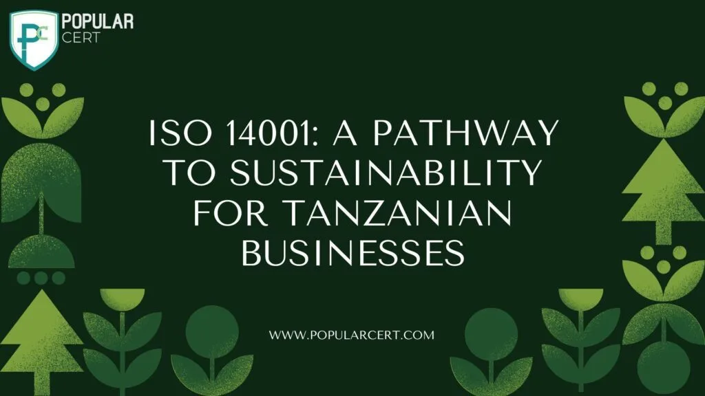 iso 14001: a pathway to sustainability for tanzanian businesses
