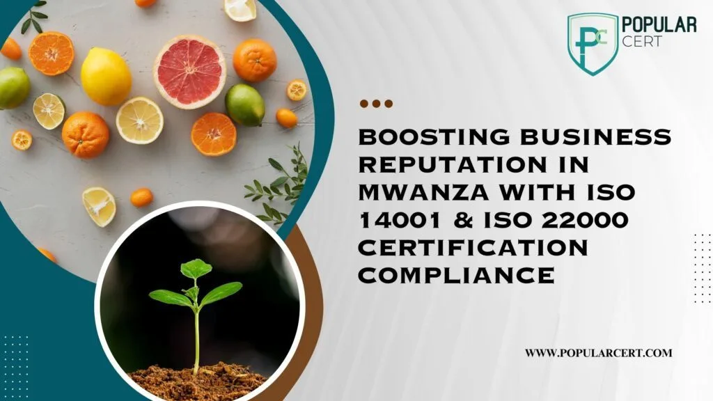 boosting business reputation in mwanza with iso 14001 & iso 22000 certification compliance