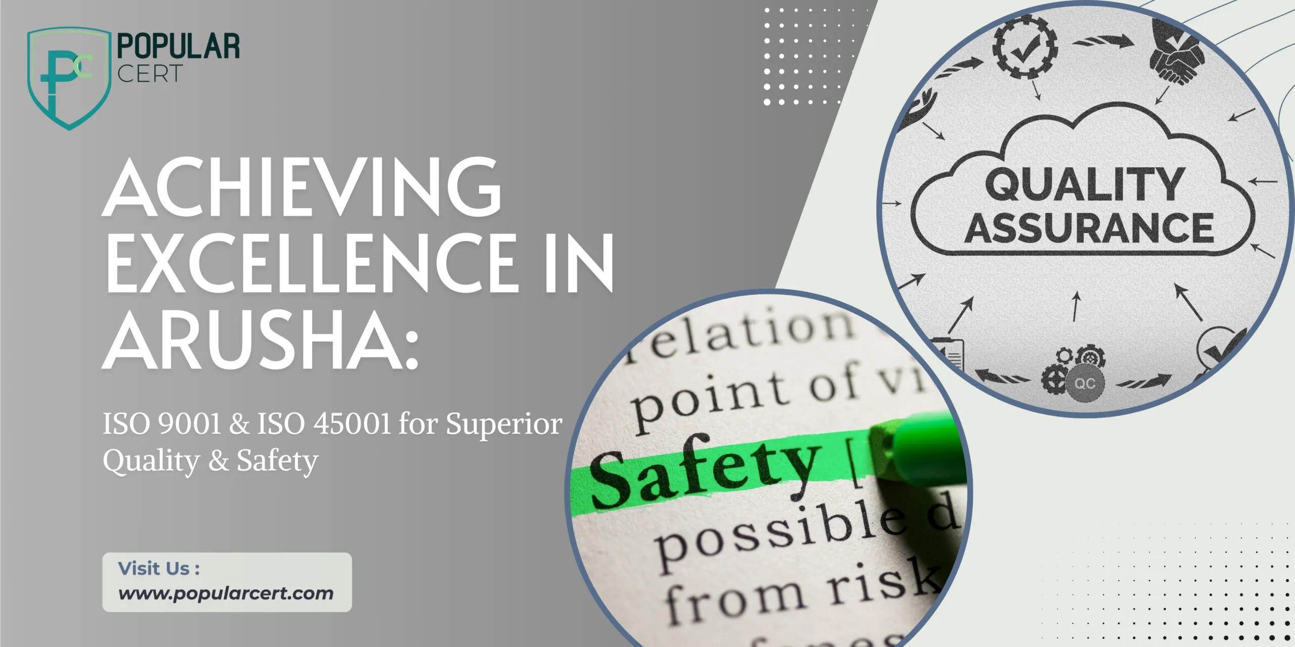 Achieving Excellence in Arusha: ISO 9001 & ISO 45001 for Superior Quality & Safety