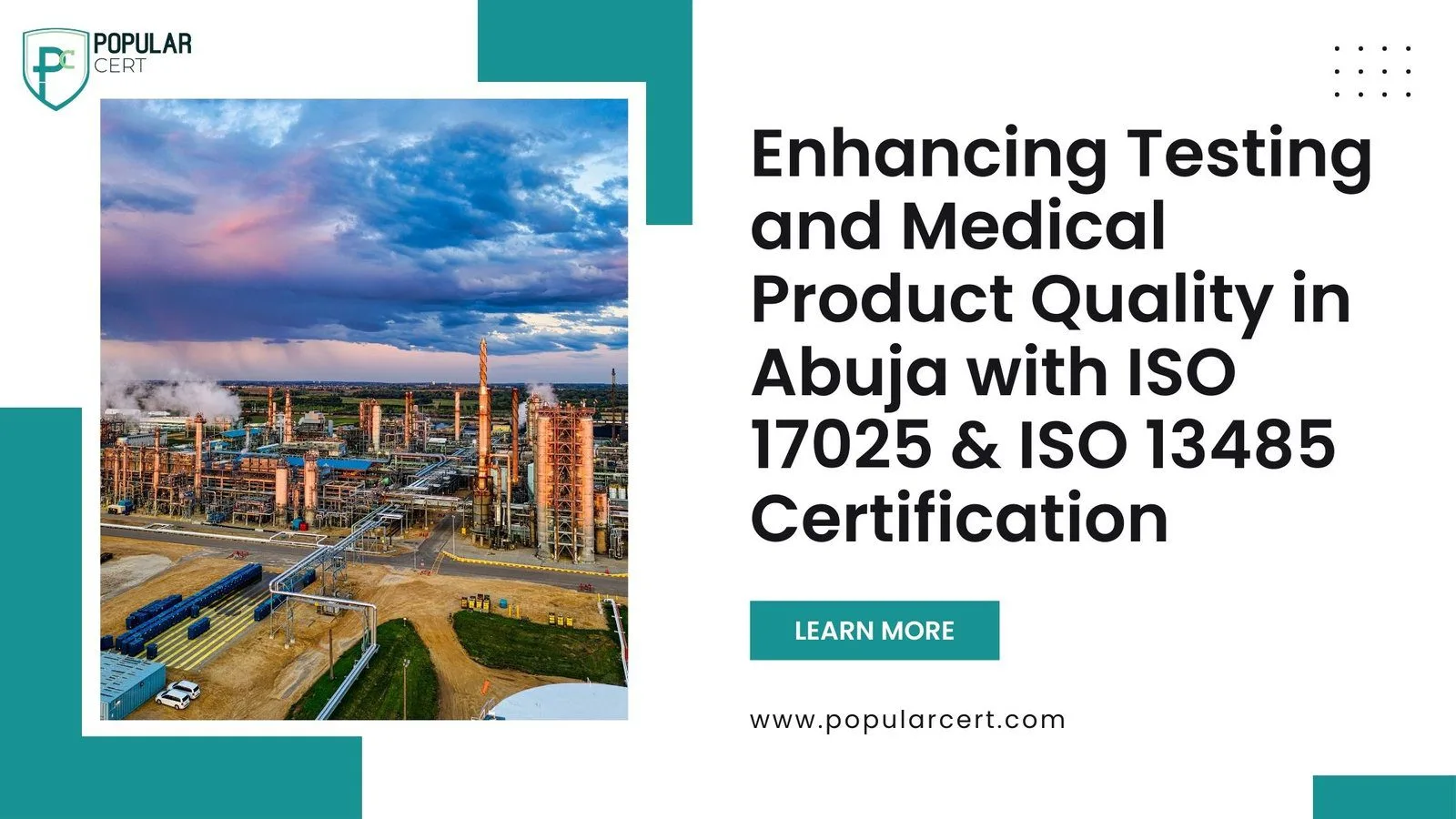 enhancing testing and medical product quality in abuja with iso 17025 & iso 13485 certification