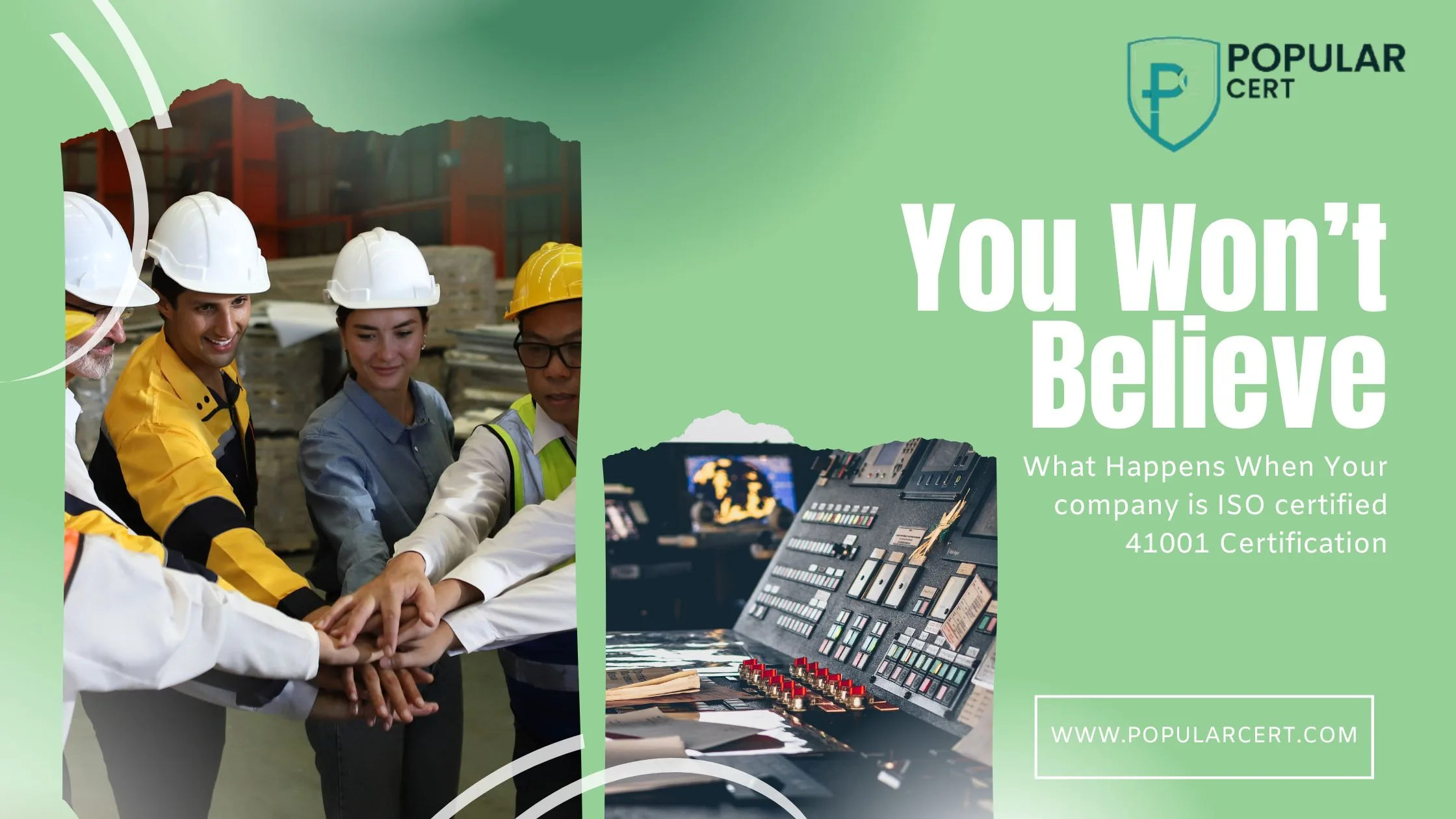you won’t believe what happens when your ugandan company is iso certified 41001 certification