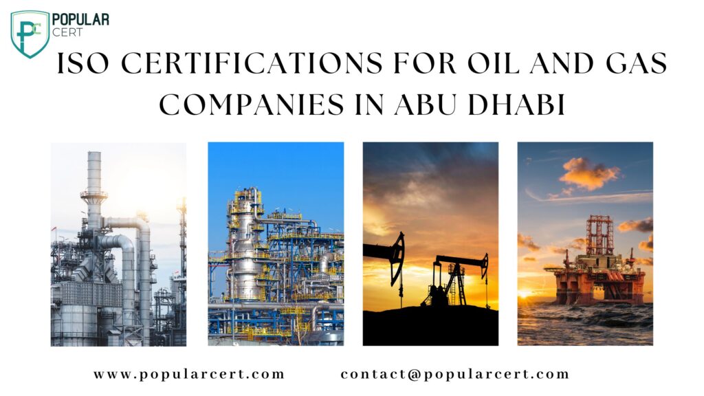 iso certifications for oil and gas companies in abu dhabi