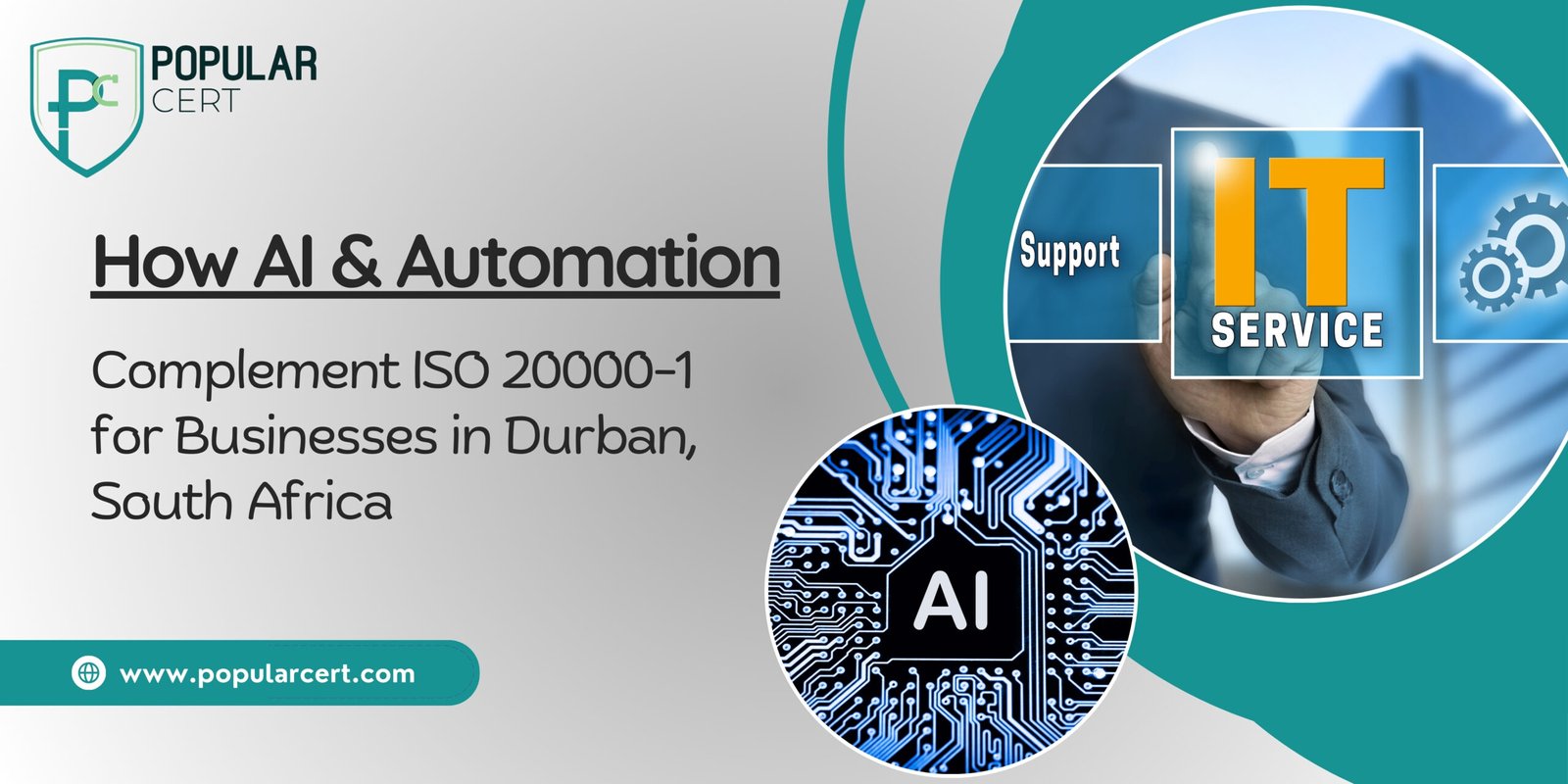 How AI & Automation Complement ISO 20000-1 for Businesses in Durban, South Africa