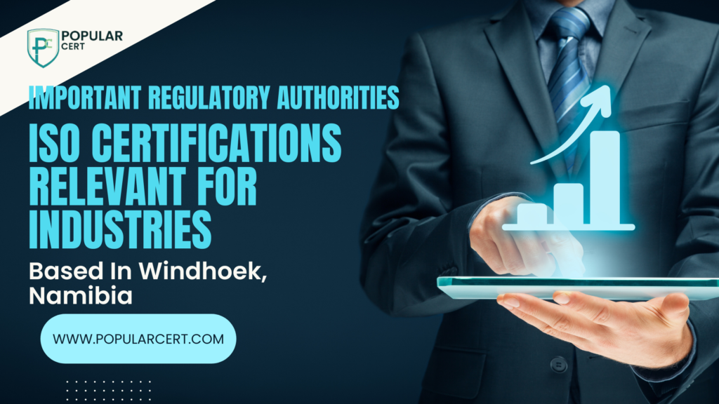 Illustration-representing-key-regulatory-authorities-and-ISO-certifications-essential-for-various-industries-operating-in-Windhoek,-Namibia.