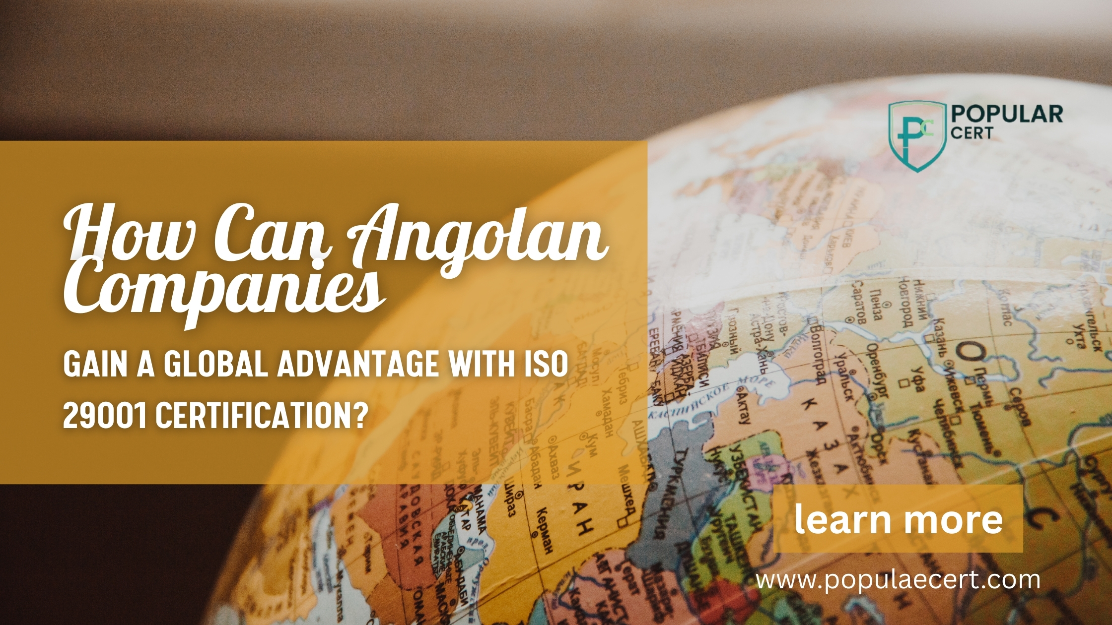 iso 29001 certification in angola – helping oil and gas companies gain global competitive advantage