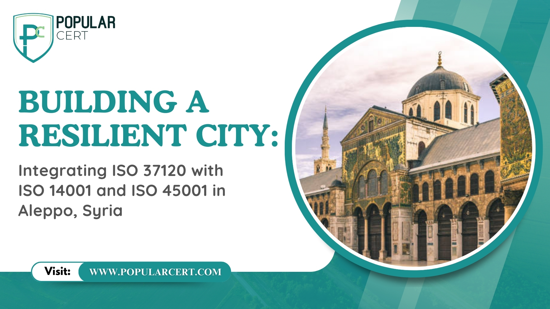 building a resilient city integrating iso 37120 with iso 14001 and iso 45001 in aleppo, syria