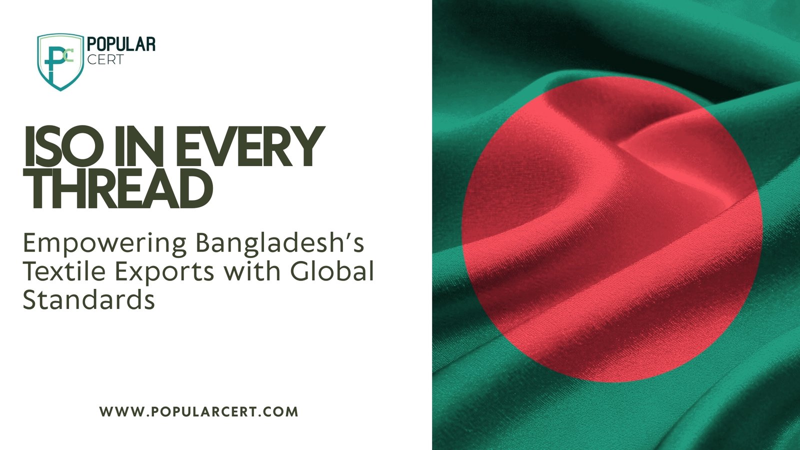 Textile worker in Bangladesh ensuring ISO standards for global export quality
