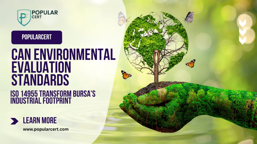 ISO 14955 in Bursa – Reducing Environmental Impact and Enhancing Sustainability in Industrial Operations