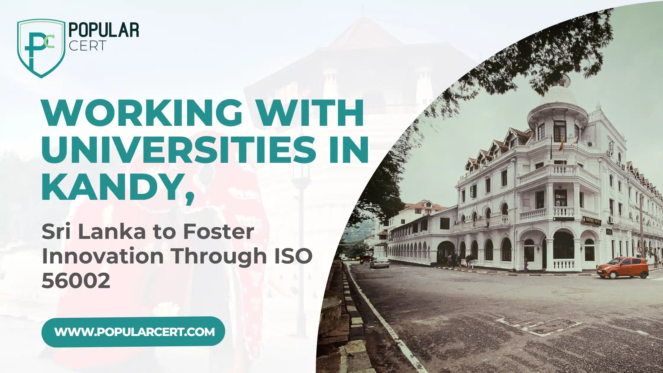 working with universities in kandy, sri lanka to foster innovation through iso 56002