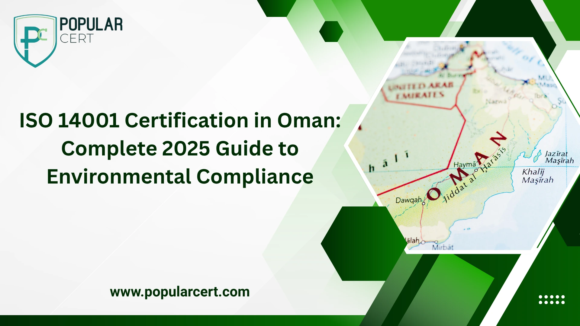 ISO 14001 Certification in Oman: Complete 2025 Guide to Environmental Compliance