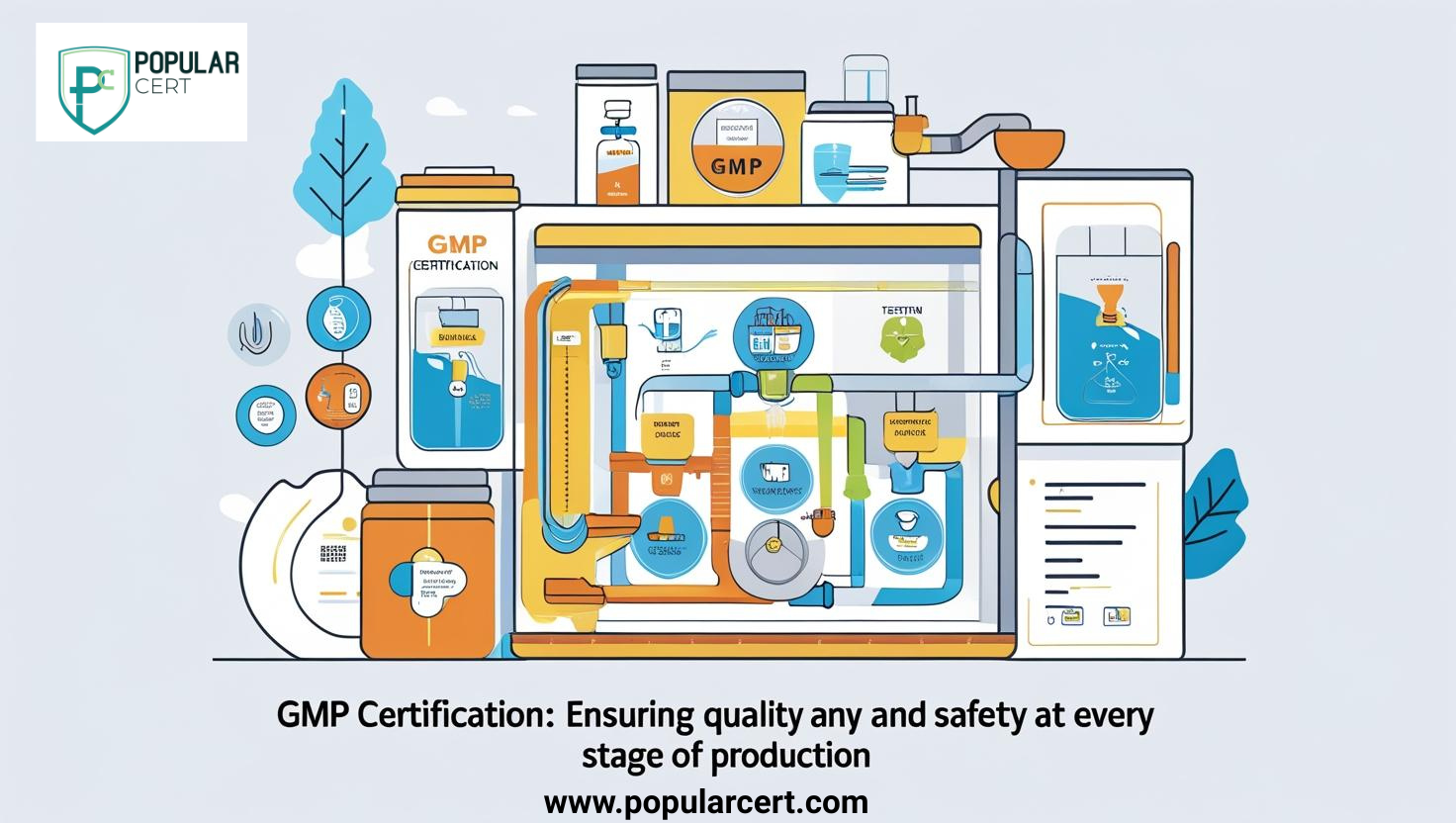 gmp certification: ensuring quality and safety at every stage of production.