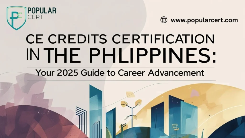 CE Credits Certification In Philippines
