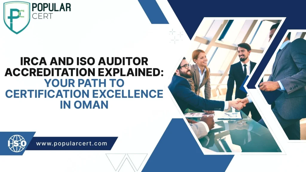 IRCA and ISO Certification