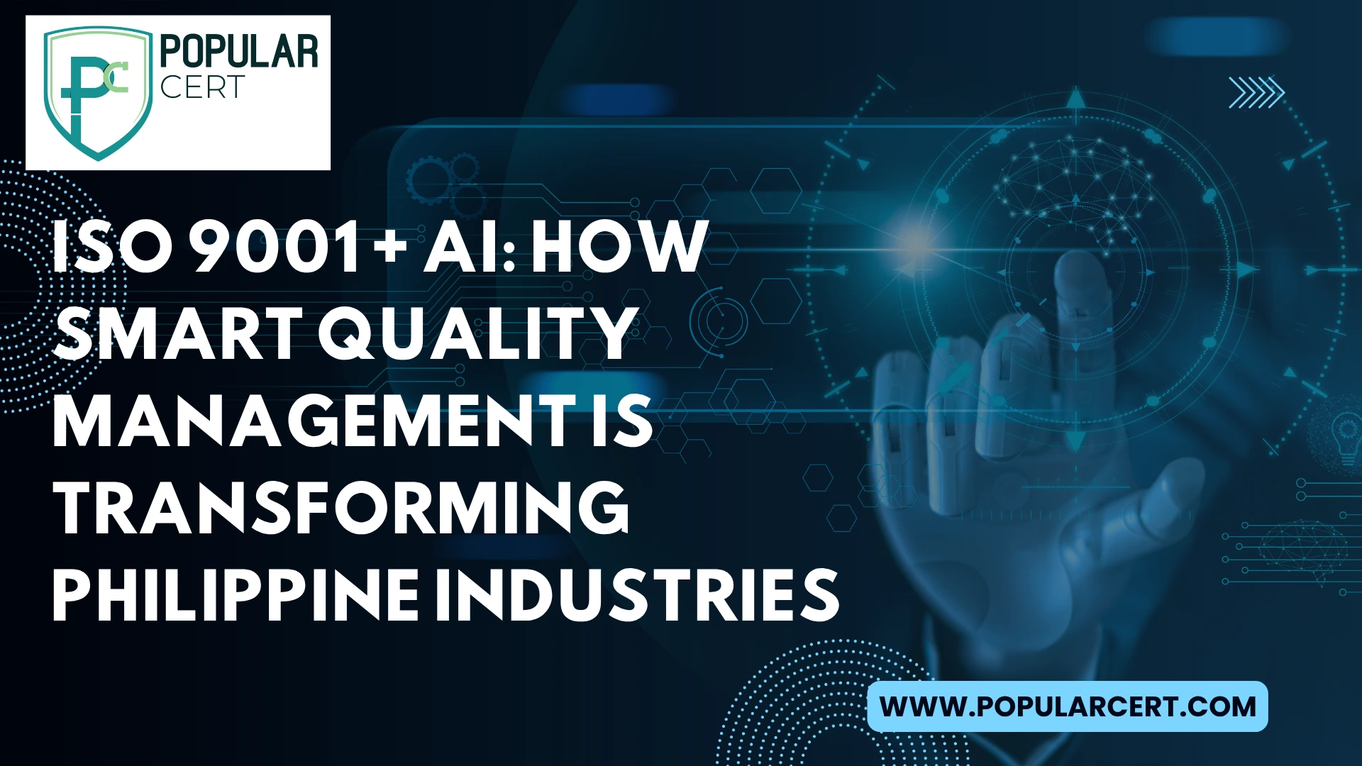 ISO 9001 + AI: How Smart Quality Management Is Transforming Philippine Industries