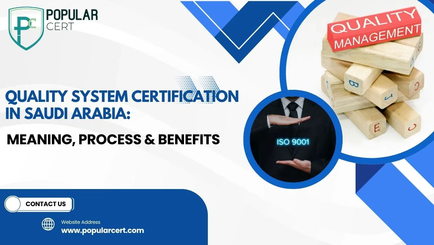 ISO 9001 Certification in Saudi Arabia