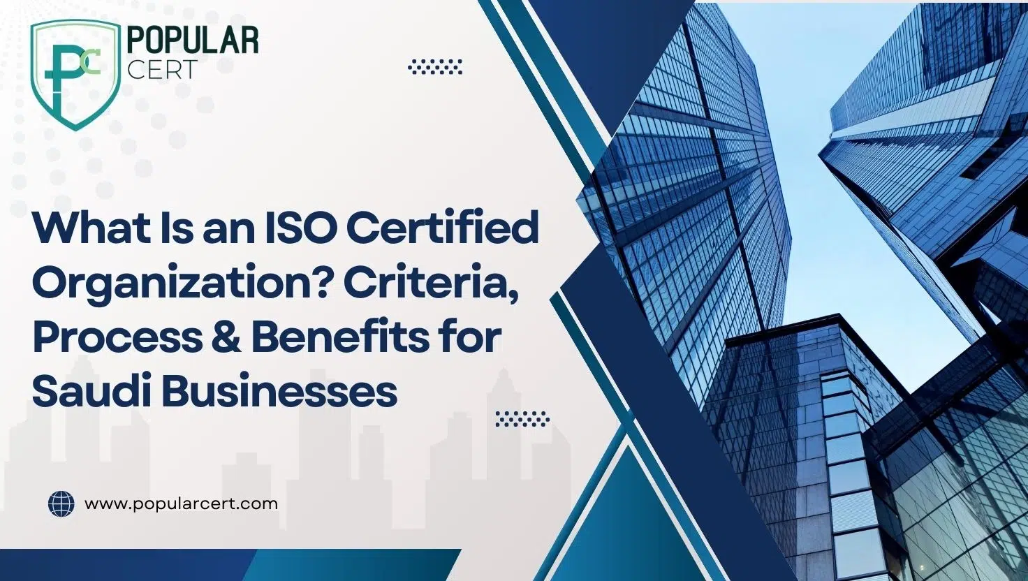 ISO organization Certifcation In Saudi Arabia