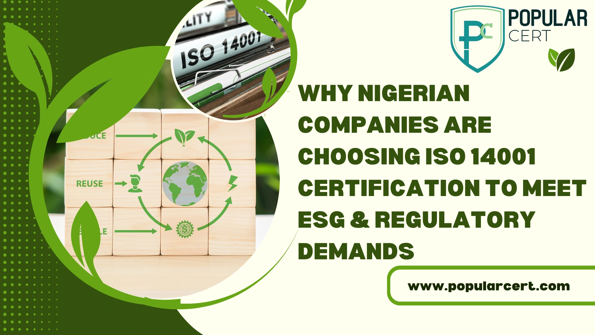 Why Nigerian Companies Are Choosing ISO 14001 Certification to Meet ESG & Regulatory Demands