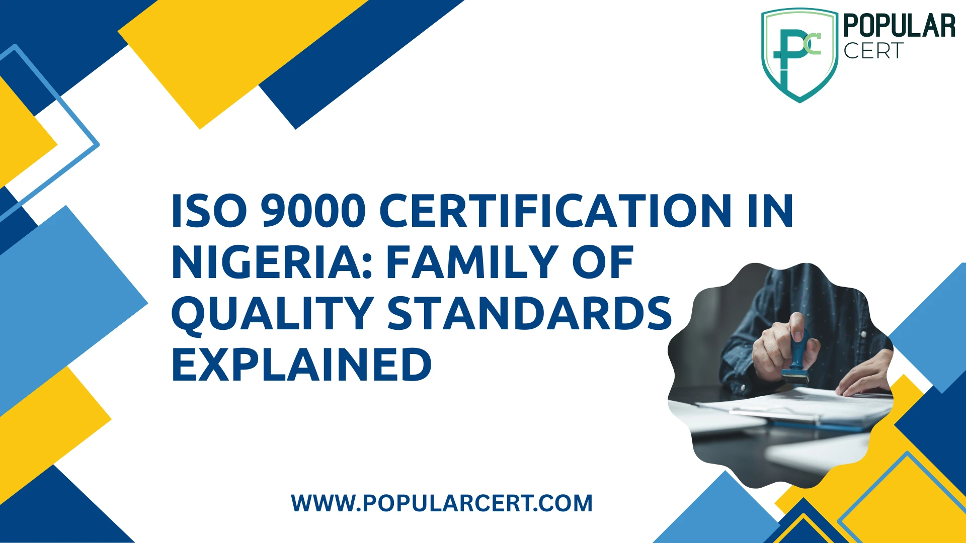ISO 9000 Certification in Nigeria: Family of Quality Standards Explained