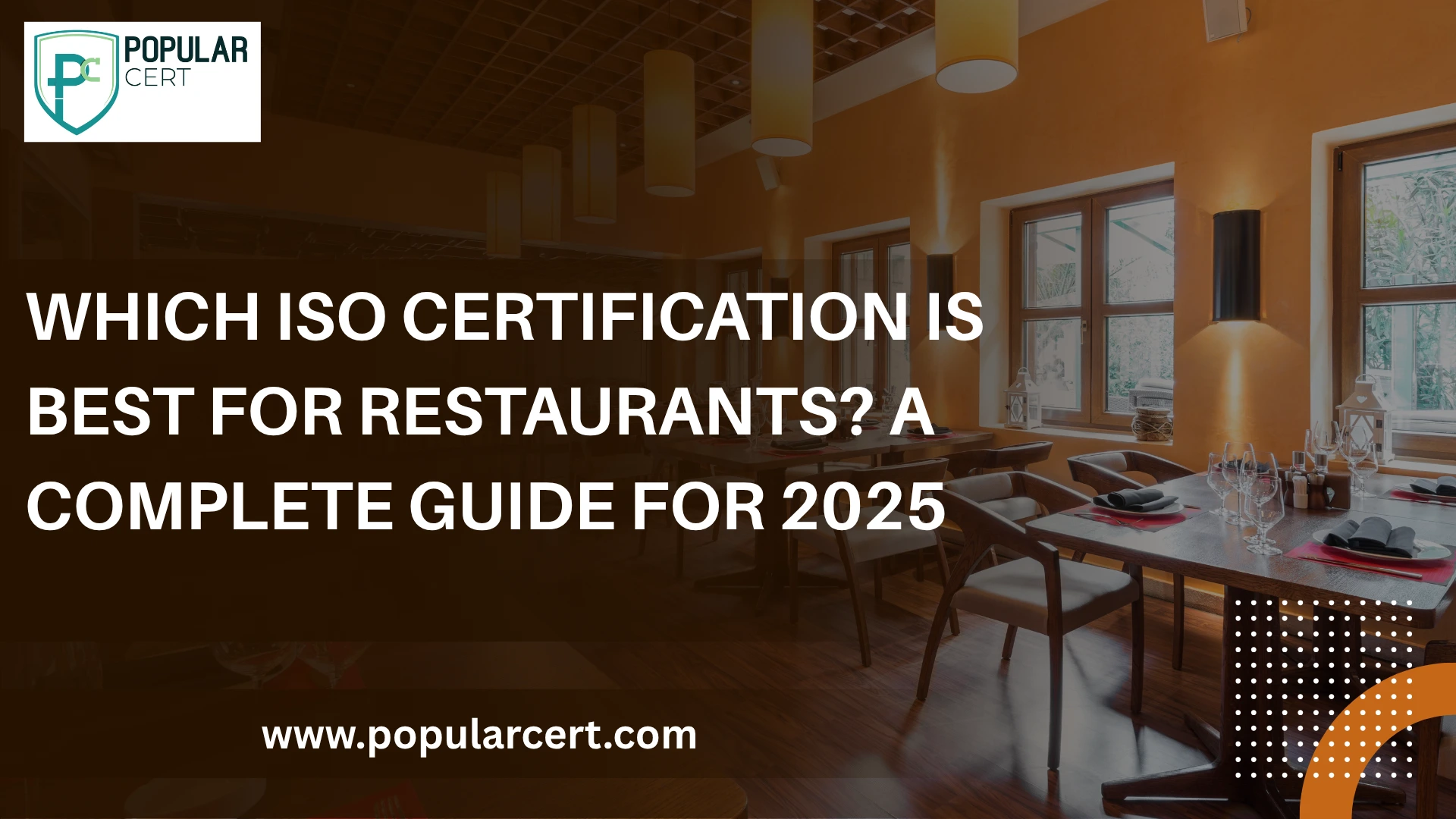 Which ISO Certification is Best for Restaurants? A Complete Guide for 2025
