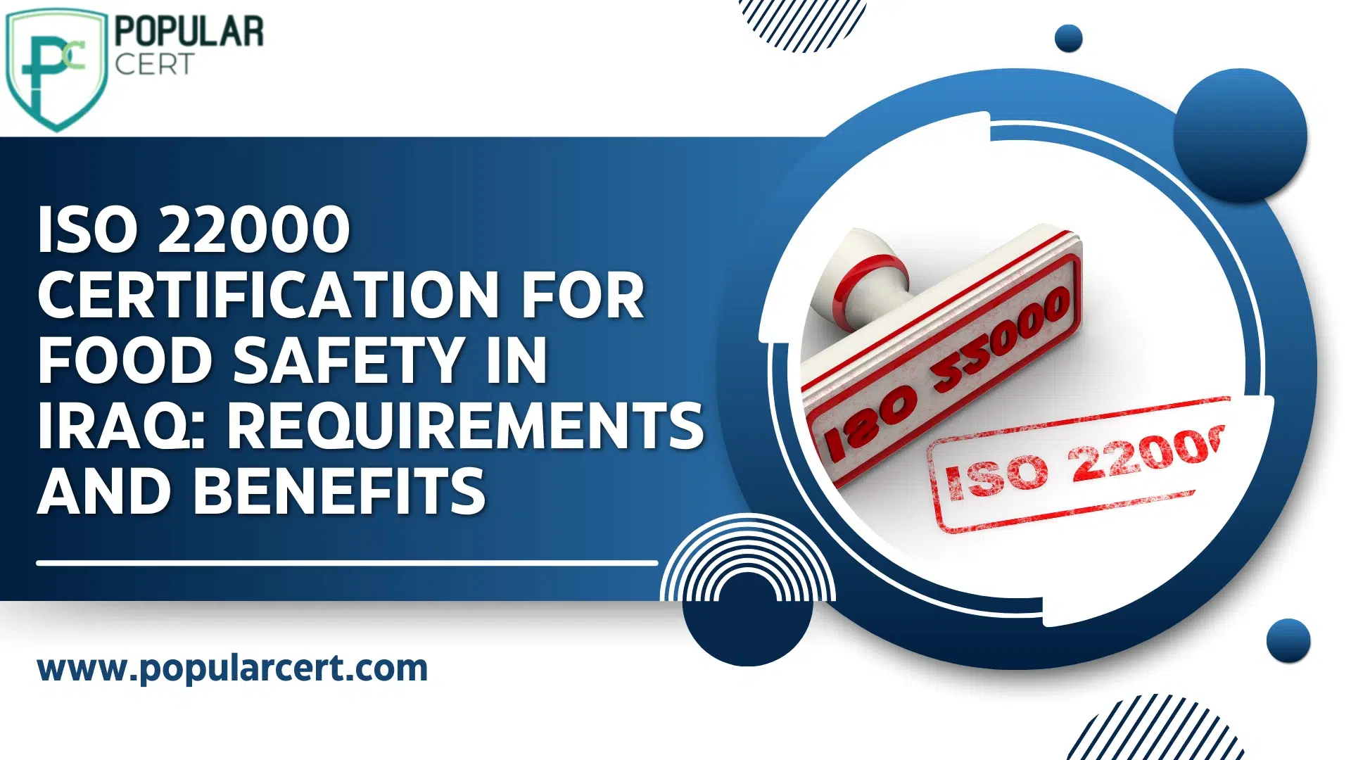 ISO 22000 Certification for Food Safety in Iraq: Requirements and Benefits
