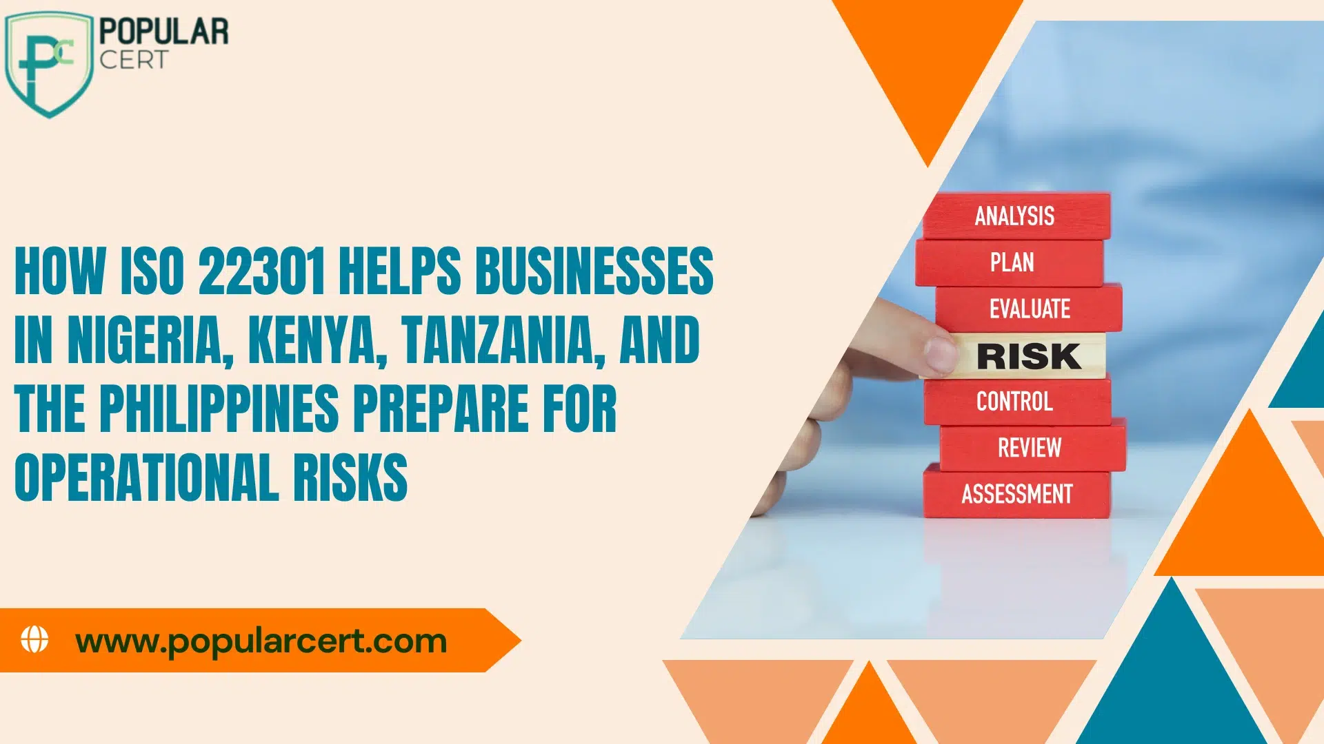 How ISO 22301 Helps Businesses in Nigeria, Kenya, Tanzania, and the Philippines Prepare for Operational Risks